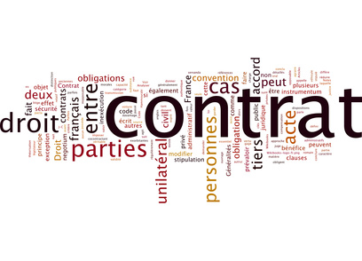 Contrat (droits, obligations, avocat)